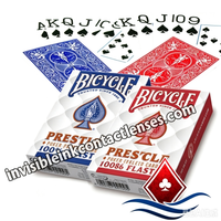 Bicycle Prestige Jumbo leuchtend markierte Karten