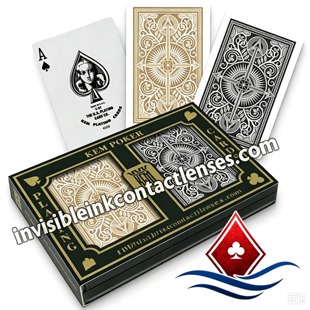 Kem Arrow Spielkarten mit unsichtbarer Tinte