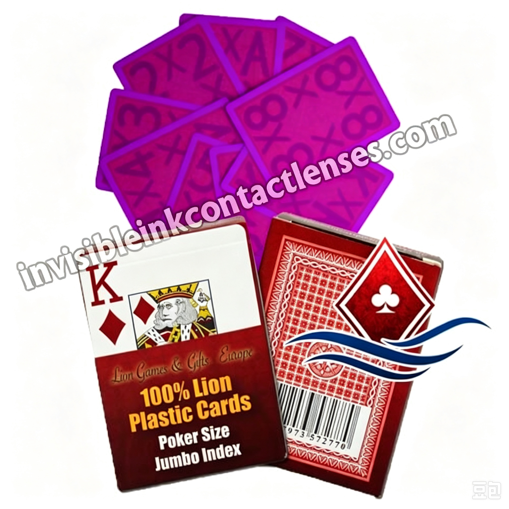 Lion Juice markierte Karten, die Poker betrügen