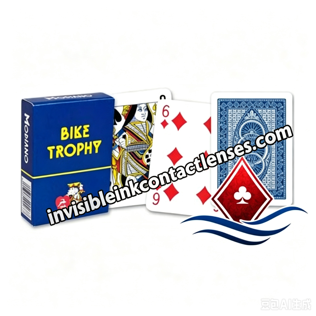 Modiano Bike Trophy 4PIP markierte Pokerkarten