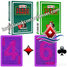 Invisible Ink Modiano Texas Holdem markierte Karten