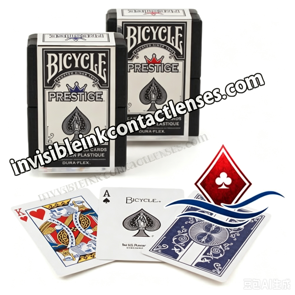 Tarjetas marcadas regulares de plástico Prestige para bicicletas