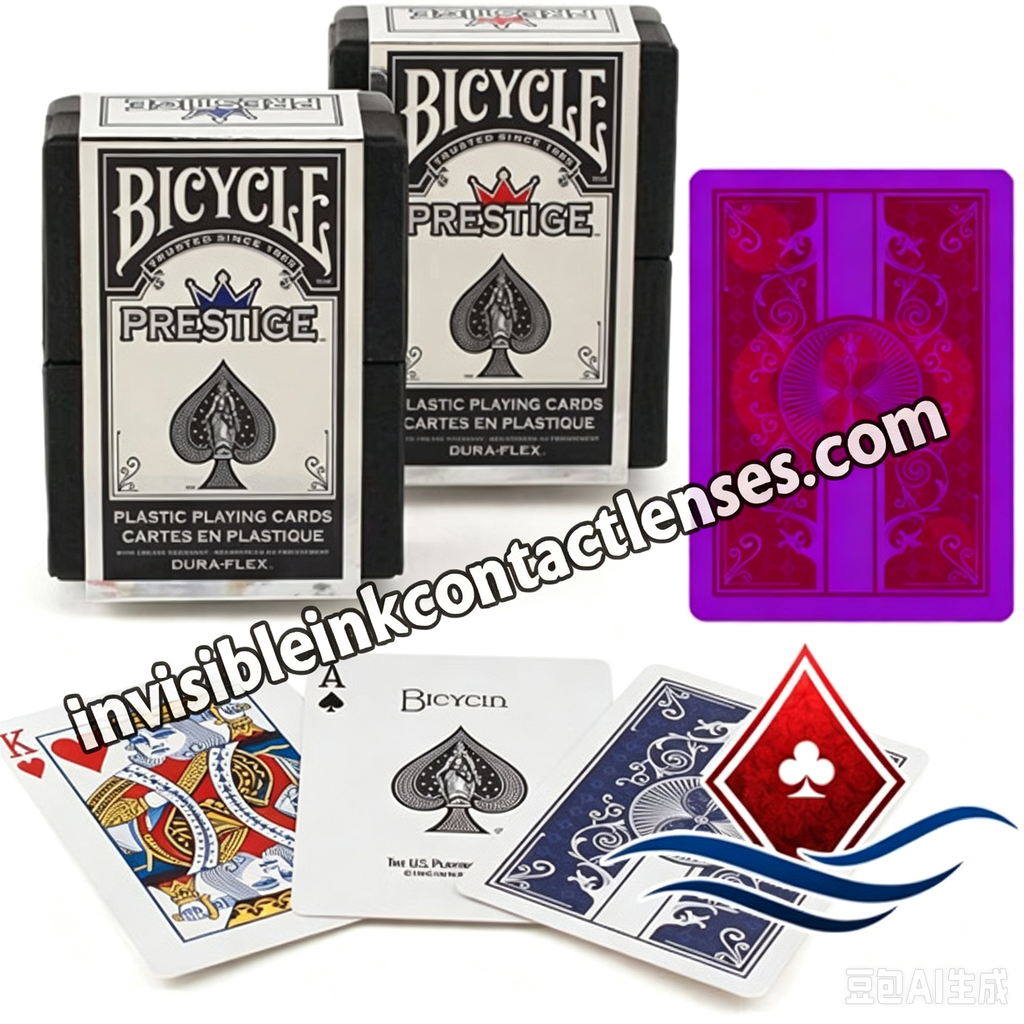 Tarjetas marcadas regulares de plástico Prestige para bicicletas