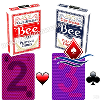 Bee Club speziell markierte Spielkarten