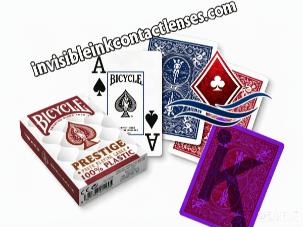 Bicycle Prestige Jumbo leuchtend markierte Karten