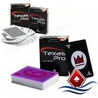 JUEGO Texas Pro Spielkarten aus 100 % Kunststoff mit Markierung