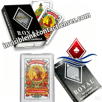 Maverlent Royal markierte Pokerkarten in Plastikbox