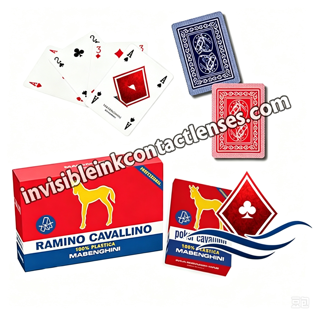 Masenghini Ramino markierte Spielkarten
