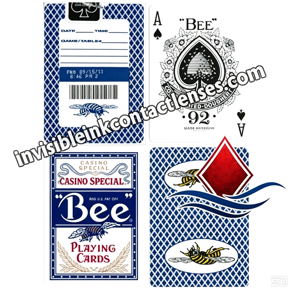 Baraja marcada con índice Bumble Bee Regular y Jumbo