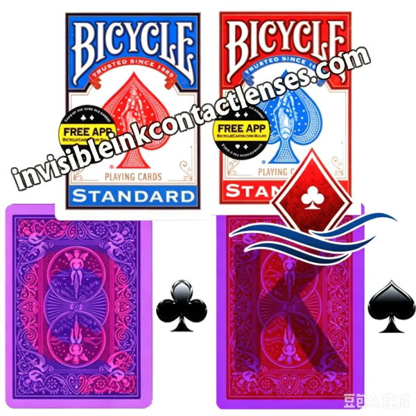 Bicycle Standard Index Karten mit unsichtbarer Tinte